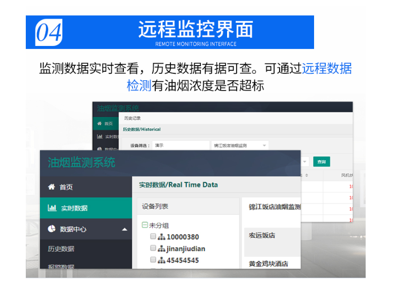 泵吸式油烟在线监测系统物联网方案插图5